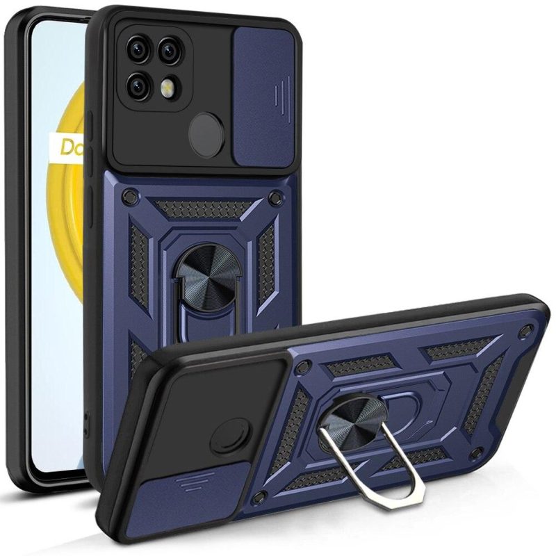 Чохол для xiaomi redmi 9c / M2006C3MNG / ксіомі редмі 9 з протиударним кільцем і шторкою для камери