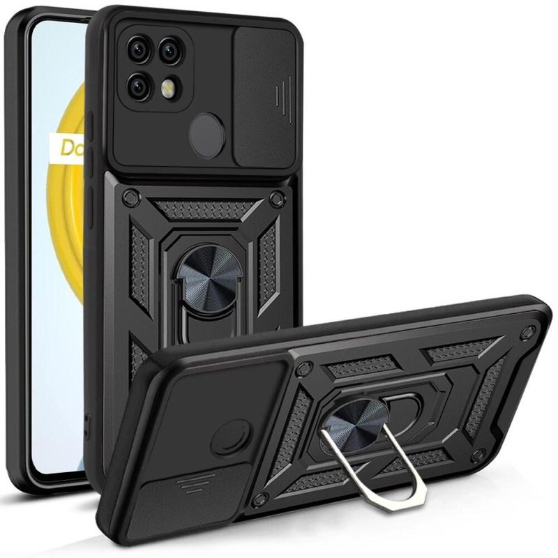 Чохол для xiaomi redmi 9c / M2006C3MNG / ксіомі редмі 9 з протиударним кільцем і шторкою для камери