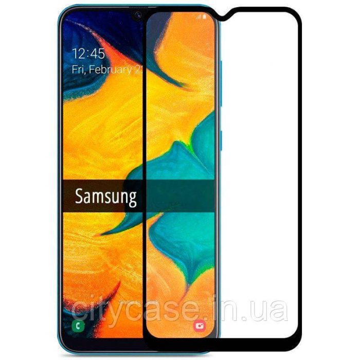 Скло на екран для samsung a24 / самсунг a24 з чорною рамкою та повною клеєною - Зображення 6
