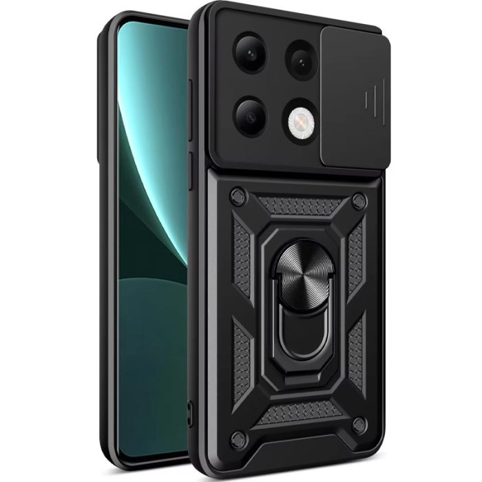 Чохол для xiaomi redmi Note 13 pro 4g протиударний бампер зі шторкою для камери на сяомі редмі нот 13 про - Зображення 5