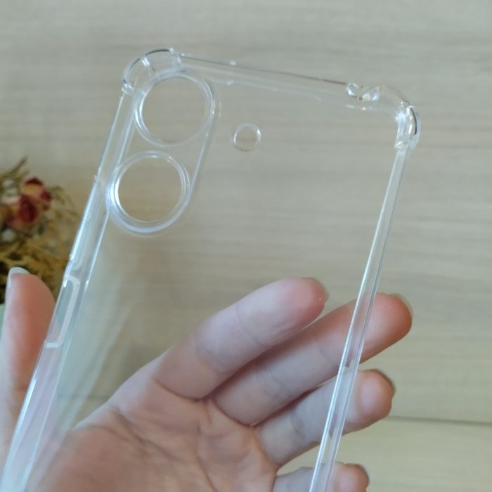 Чохол для xiaomi redmi 13c 4g силіконовий прозорий з посиленими кутами Silicone Cover Full Camera - Зображення 6