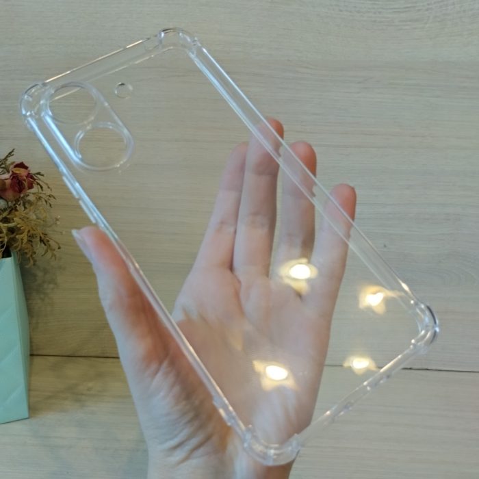 Чохол для xiaomi redmi 13c 4g силіконовий прозорий з посиленими кутами Silicone Cover Full Camera - Зображення 4