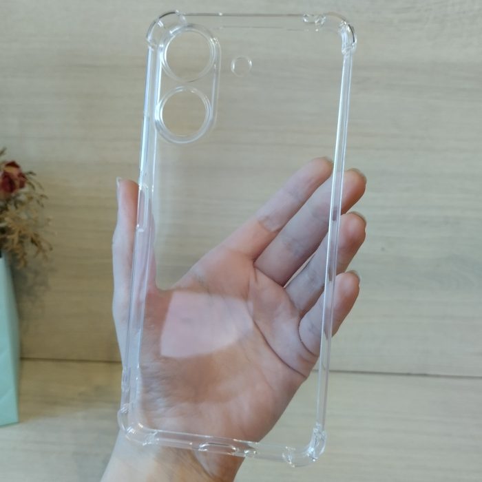 Чохол для xiaomi redmi 13c 4g силіконовий прозорий з посиленими кутами Silicone Cover Full Camera - Зображення 3