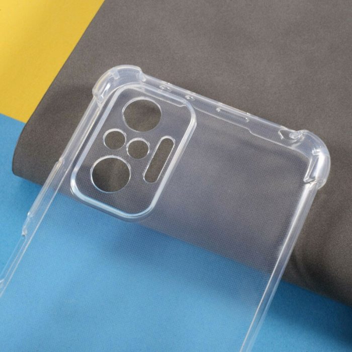 Чохол для xiaomi redmi Note 10 pro силіконовий прозорий з посиленими кутами Silicone Cover Full Camera - Зображення 4