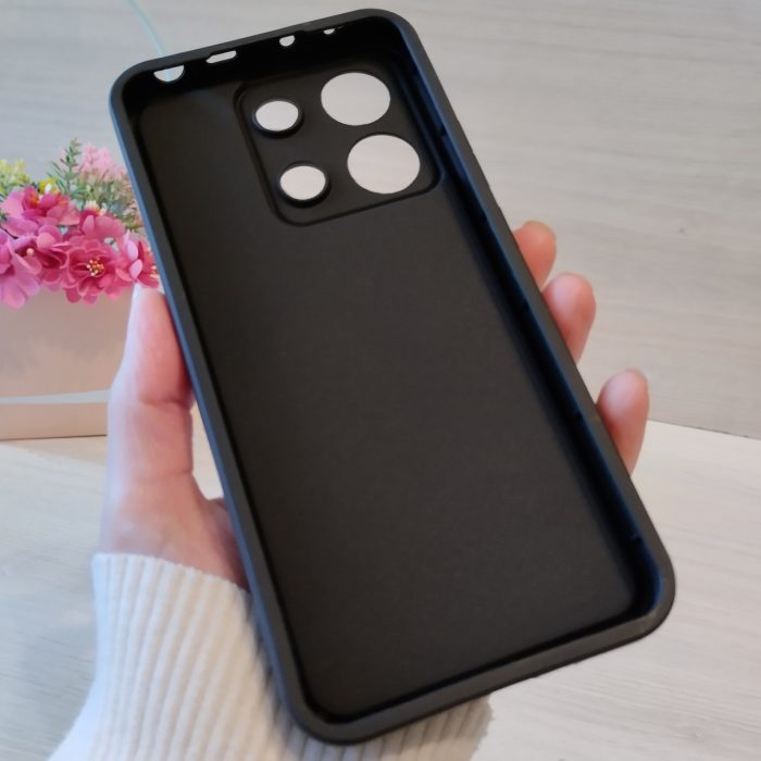 Чехол для xiaomi redmi Note 13 4g силиконовый с 3-D наклейками TPU Toys Case (черный кофе) - Зображення 9