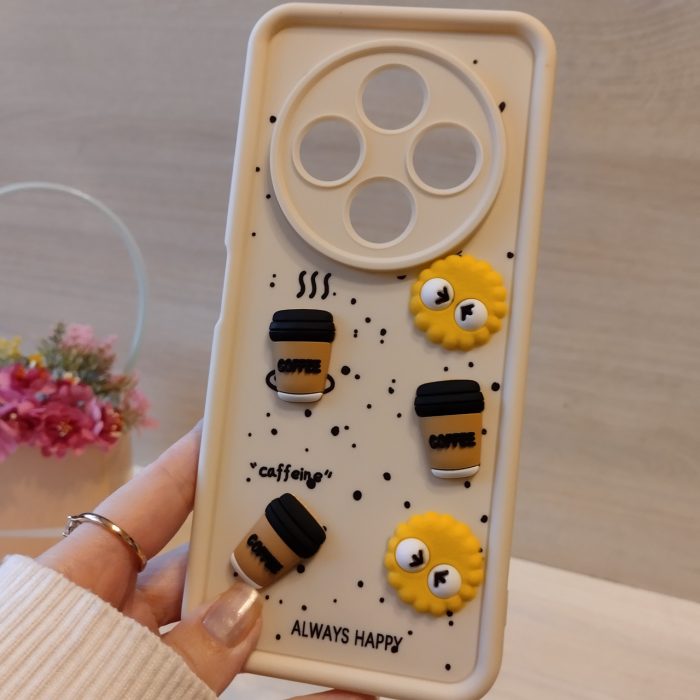 Чохол для xiaomi redmi 14c силіконовий з 3-D наклейками на сяомі редмі 14с TPU Toys Case (білий) - Зображення 8