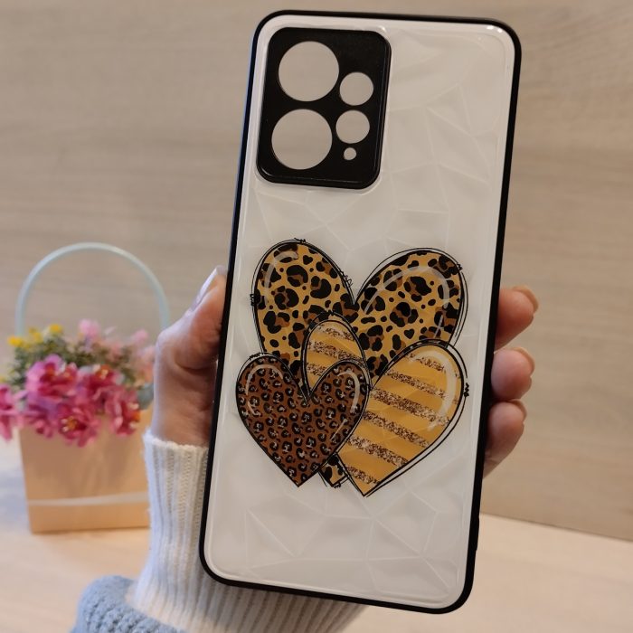 Чохол на xiaomi redmi Note 12 4g силіконова жіноча накладка з малюнком Prisma Brand серце - Зображення 2