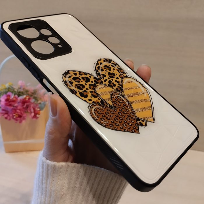 Чохол на xiaomi redmi Note 12 4g силіконова жіноча накладка з малюнком Prisma Brand серце - Зображення 6