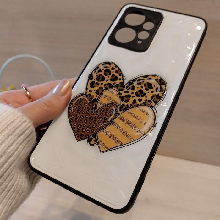 Чохол на xiaomi redmi Note 12 4g силіконова жіноча накладка з малюнком Prisma Brand серце - Зображення 9