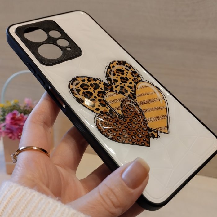 Чохол на xiaomi redmi Note 12 4g силіконова жіноча накладка з малюнком Prisma Brand серце - Зображення 7