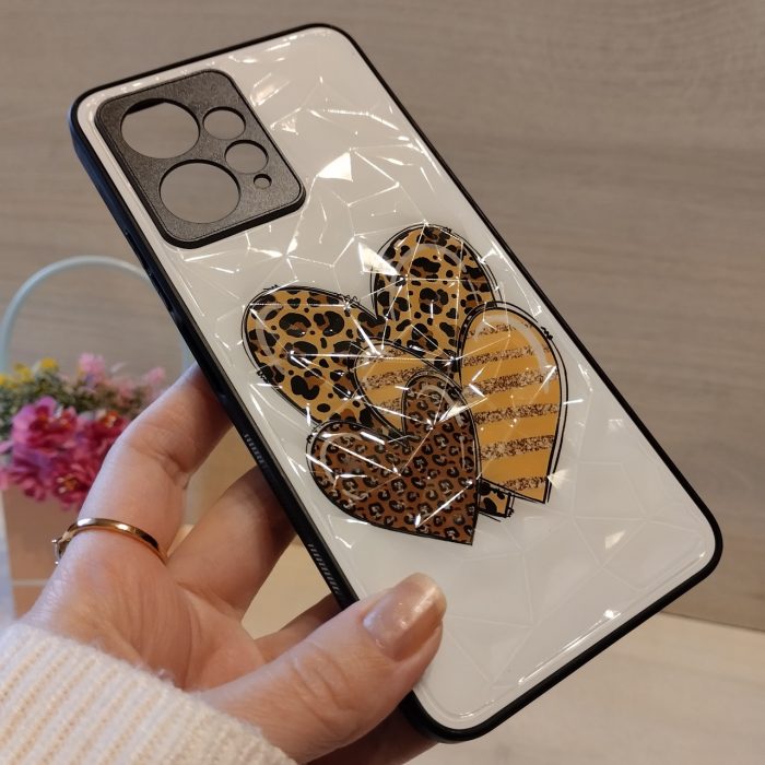 Чохол на xiaomi redmi Note 12 4g силіконова жіноча накладка з малюнком Prisma Brand серце - Зображення 5