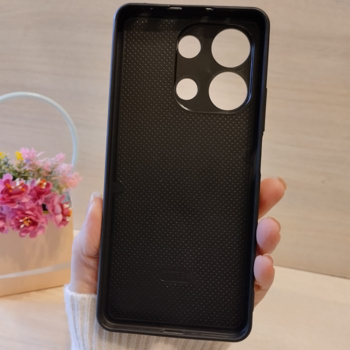 Чохол на xiaomi redmi Note 13 pro 4g силіконова жіноча накладка блискуча Diamond shine чорний - Зображення 10