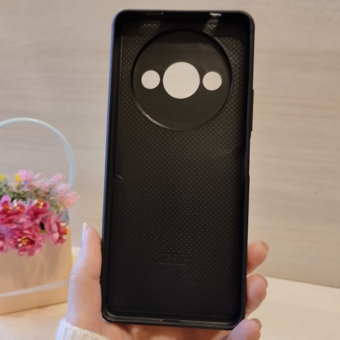 Чехол для xiaomi redmi A3 силиконовая женская накладка блестящая Diamond shine черный - Зображення 9