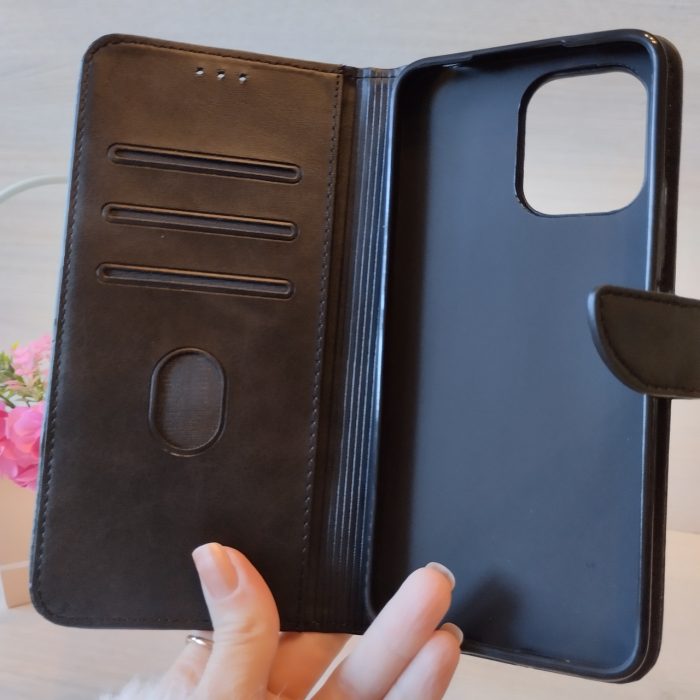 Чохол для xiaomi redmi Note 10 pro чохол книжка підставка з хлястиком і магнітом коричневий - Зображення 5