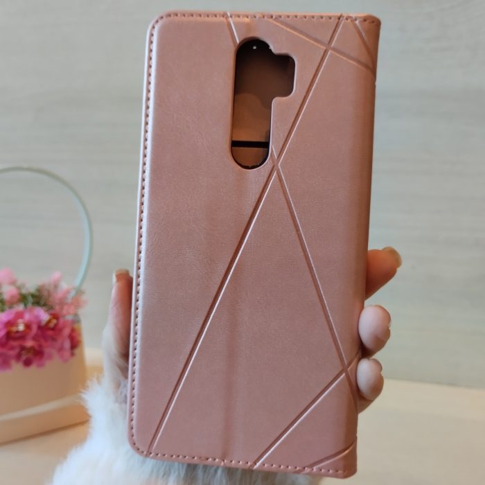 Чохол для xiaomi redmi Note 8 pro книжка на сяомі редмі нот 8 про з магнітом Business Leather червоний - Зображення 6