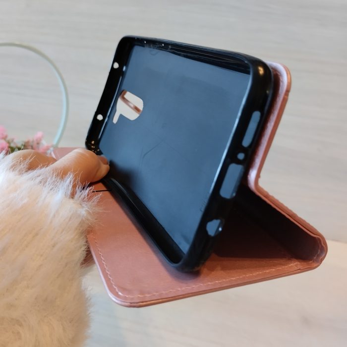 Чохол для xiaomi redmi Note 8 pro книжка на сяомі редмі нот 8 про з магнітом Business Leather червоний - Зображення 8