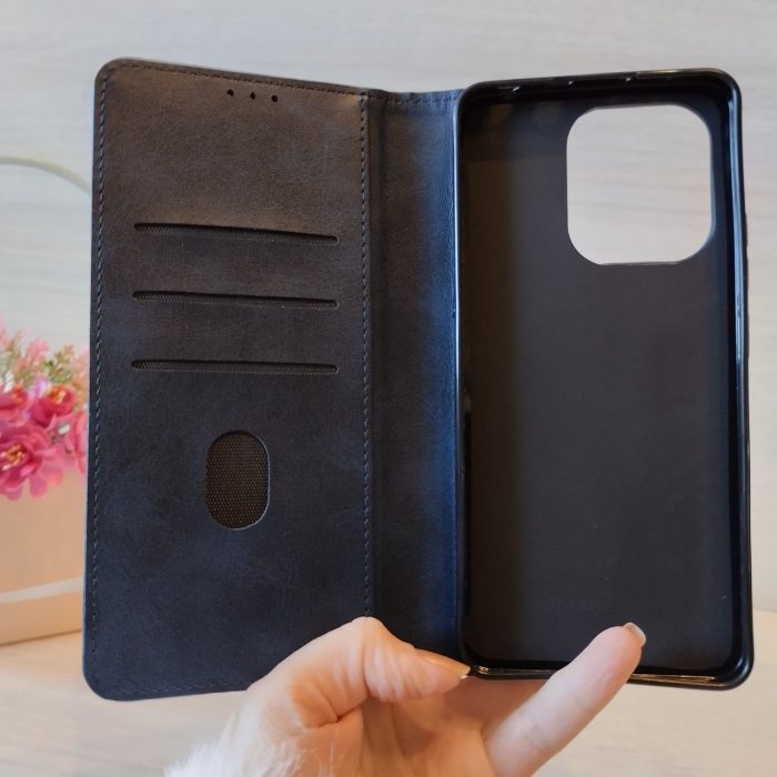 Чохол для Xiaomi redmi Note 13 pro 4g книжка підставка з магнітом і кишенями для карток синій - Зображення 3