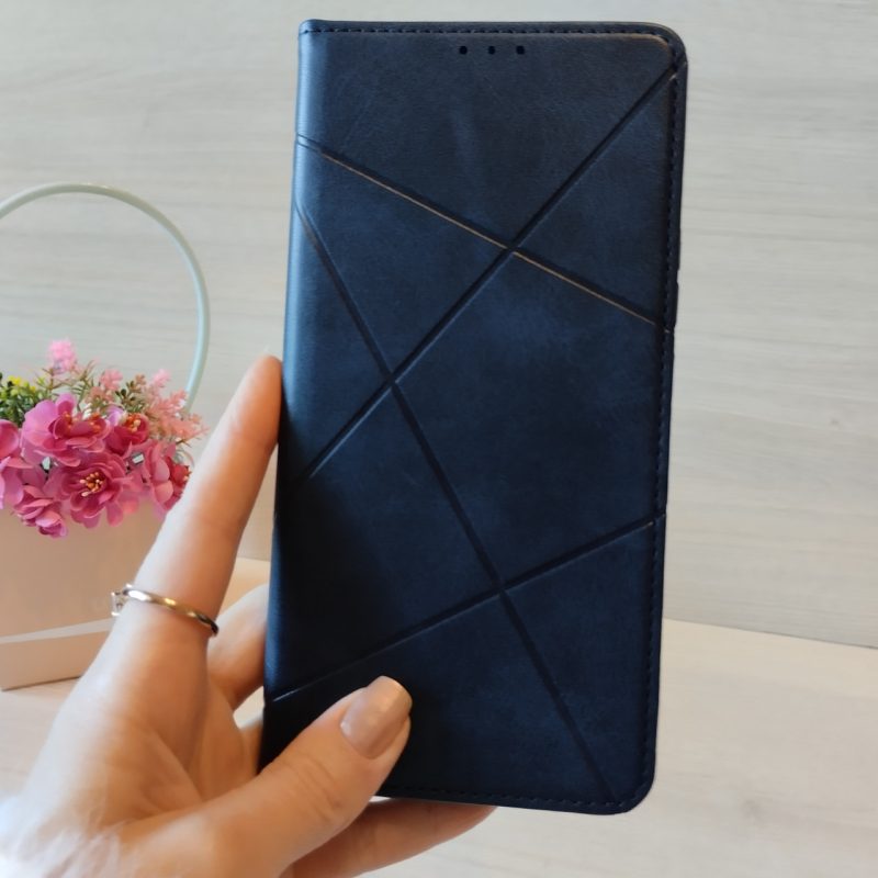 Чохол для xiaomi redmi Note 12 4g книжка підставка з магнітом і візитницею Business Leather