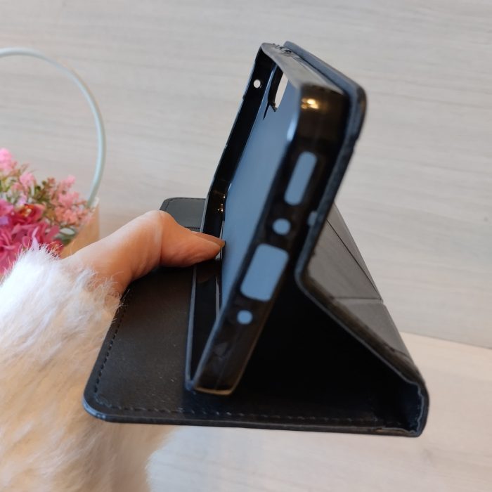 Чохол для samsung a24 книжка підставка з магнітом Business Leather (чорний) - Зображення 4