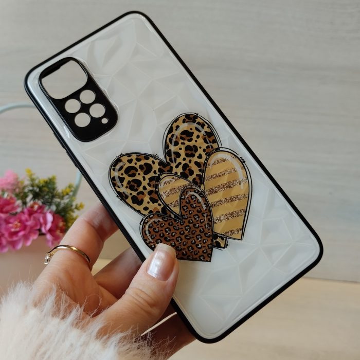 Чохол на xiaomi redmi Note 11 4g / Note 11s силіконова жіноча накладка з малюнком Prisma серце - Зображення 3