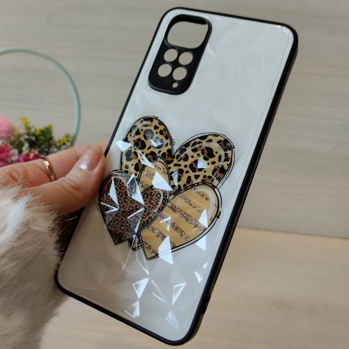 Чохол на xiaomi redmi Note 11 4g / Note 11s силіконова жіноча накладка з малюнком Prisma серце - Зображення 4