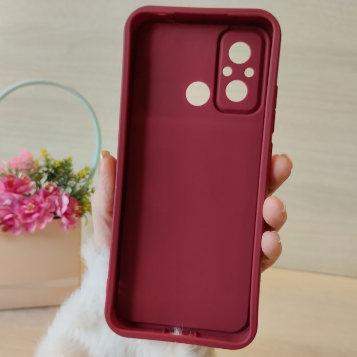 Чохол для xiaomi redmi 12c силіконовий з 3-D наклейками TPU Toys Case (бордо) - Зображення 7