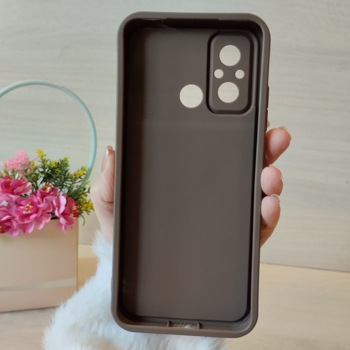 Чохол для xiaomi redmi 12c силіконовий з 3-D наклейками TPU Toys Case (кавовий) - Зображення 9