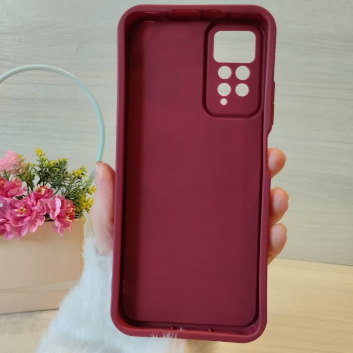 Чохол для xiaomi redmi Note 12 pro 4g силіконовий з 3-D наклейками TPU Toys Case (бордо) - Зображення 9