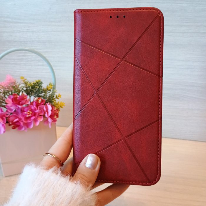 Чохол для Xiaomi redmi Note 10 4g / Note 10s книжка підставка з магнітом і візитницею Business Leather - Зображення 4