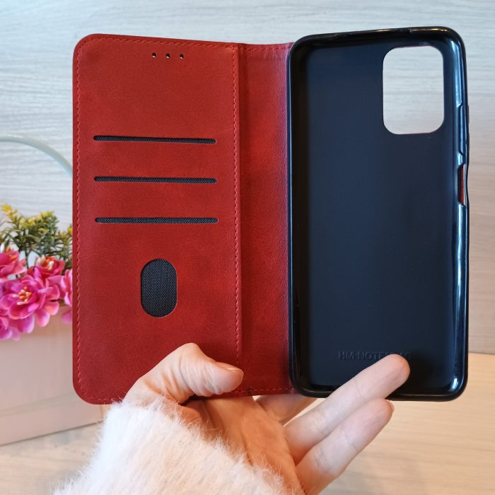 Чохол для xiaomi redmi Note 11 / 11s книжка підставка з магнітом і візитницею Business Leather - Зображення 3