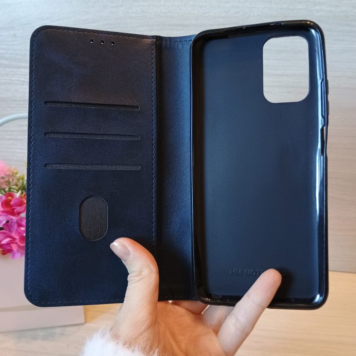 Чохол для Xiaomi redmi Note 10 4g / Note 10s книжка підставка з магнітом і візитницею Business Leather - Зображення 3