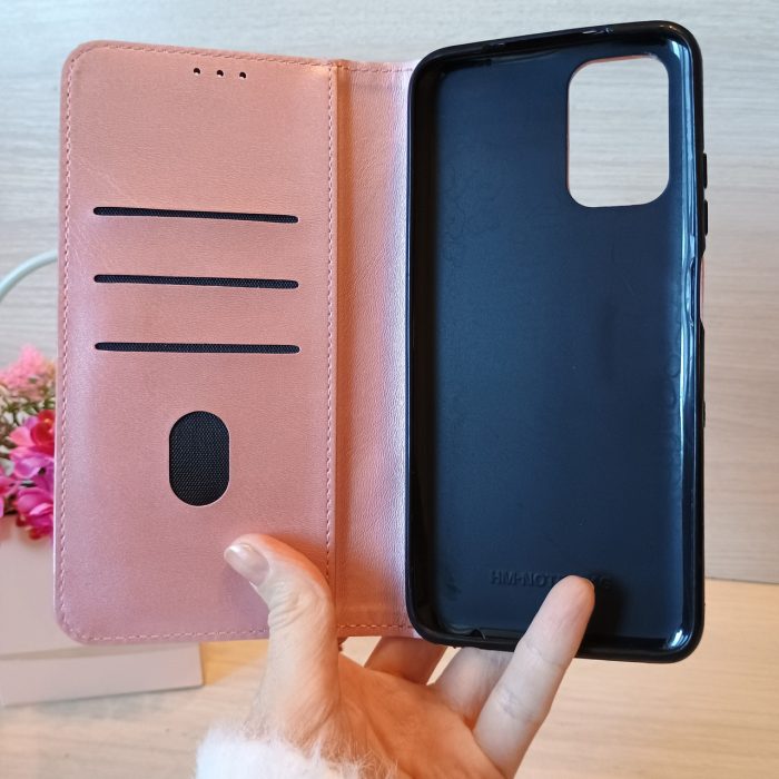 Чохол для Xiaomi redmi Note 10 / Note 10s книжка підставка з магнітом і візитницею Business Leather - Зображення 3