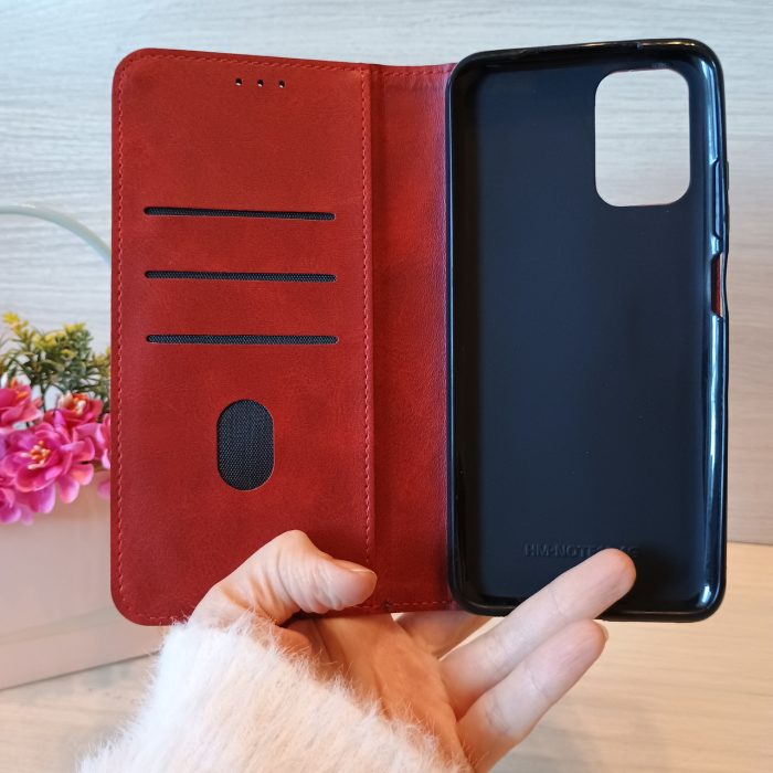 Чохол для xiaomi redmi Note 12s книжка підставка з магнітом і візитницею Business Leather - Зображення 3