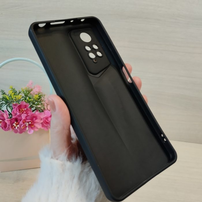 Чехол для xiaomi redmi Note 12 pro 4g силиконовый однотонный Sports Car Design (черный) - Зображення 8
