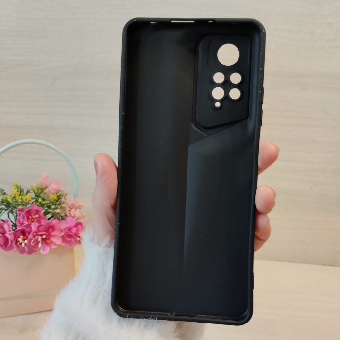 Чехол для xiaomi redmi Note 12 pro 4g силиконовый однотонный Sports Car Design (черный) - Зображення 7