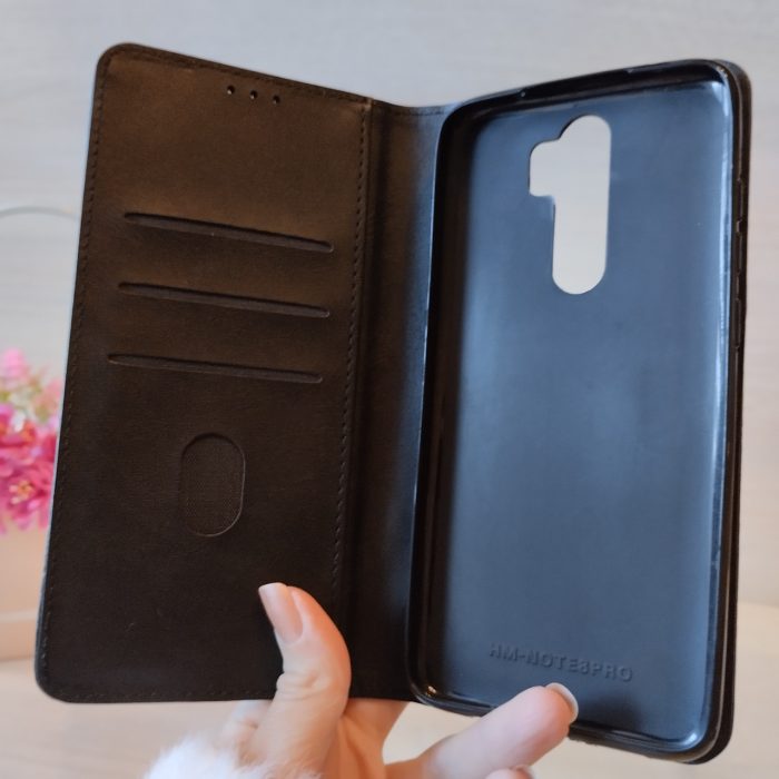 Чохол для xiaomi redmi Note 8 pro книжка на сяомі редмі нот 8 про з магнітом Business Leather червоний - Зображення 3