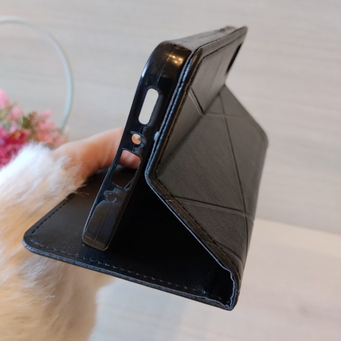 Чохол для samsung a24 книжка підставка з магнітом Business Leather (чорний) - Зображення 5