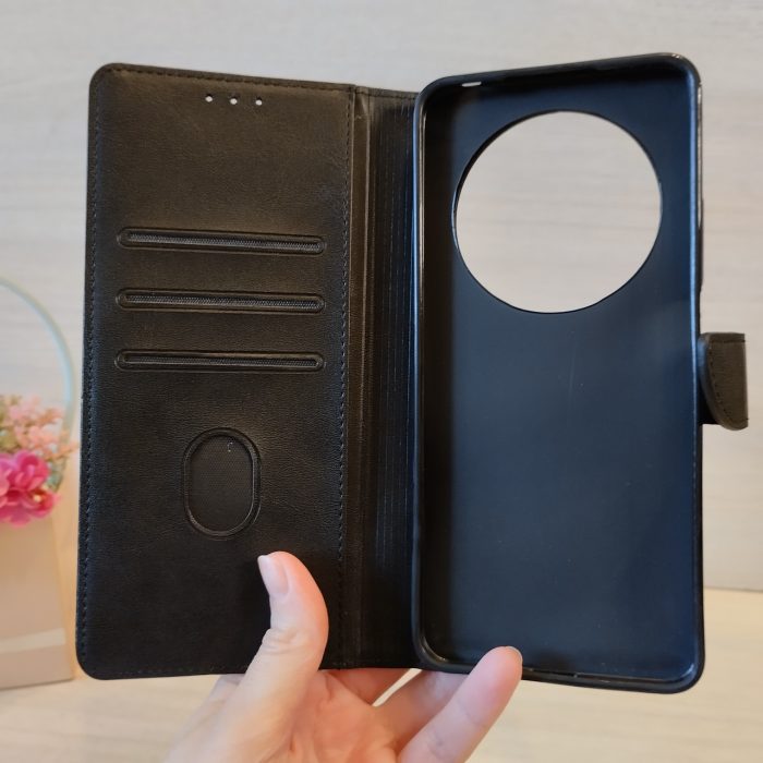 Чохол для xiaomi redmi A3 книжка підставка з хлястиком і візитницею Business Leather червоний - Зображення 6