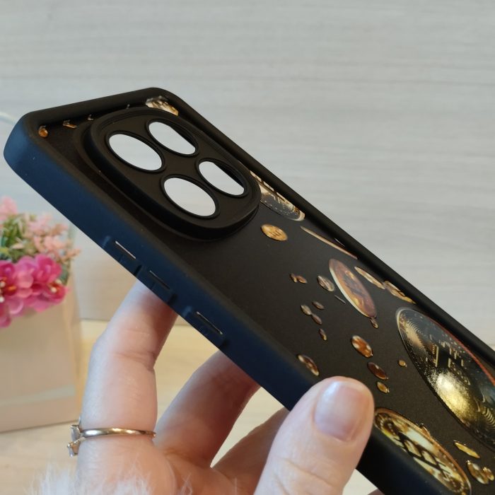 Чохол для xiaomi redmi Note 14 pro 4g силіконовий з малюнком Silicone Cover Full Camera (чорний) - Зображення 5