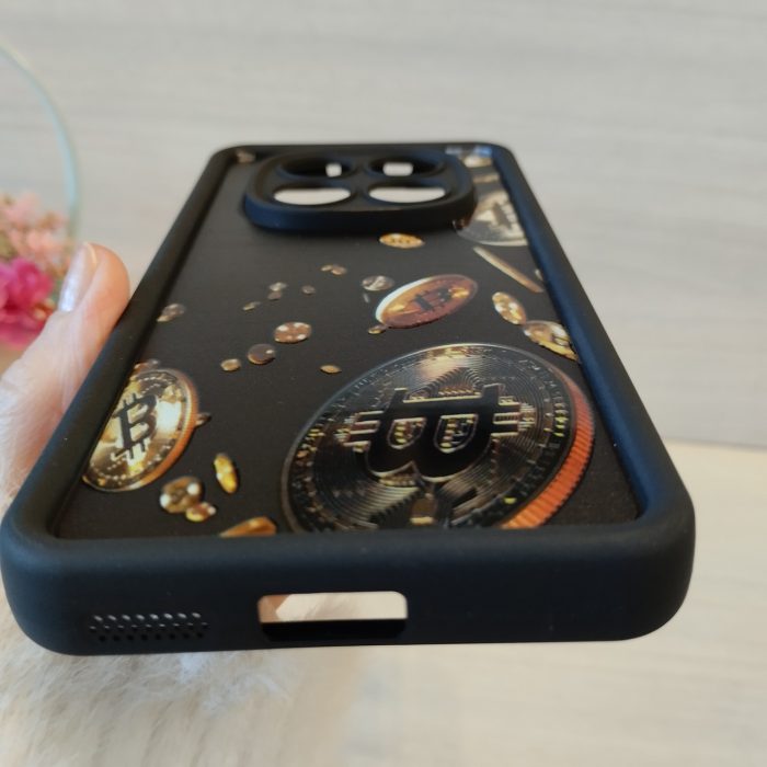 Чохол для xiaomi redmi Note 14 pro 4g силіконовий з малюнком Silicone Cover Full Camera (чорний) - Зображення 6