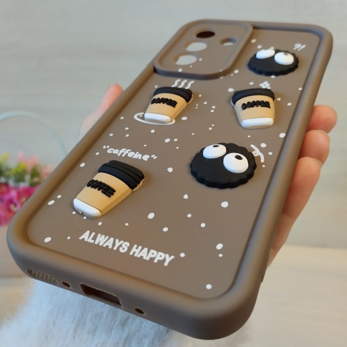 Чохол на Samsung A26 5g силіконовий з малюнком 3-D наклейками TPU Toys Case (коричневый) - Зображення 6