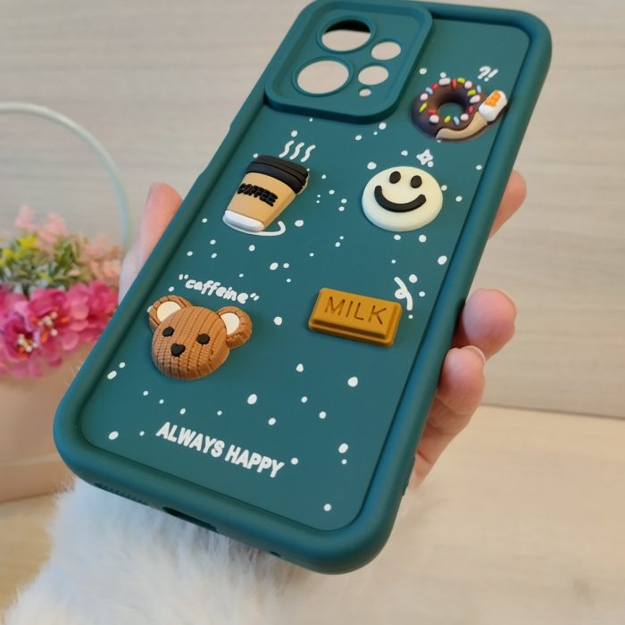 Чохол на xiaomi redmi Note 12 4g силіконовий з 3-D наклейками TPU Toys Case (синій) - Зображення 7