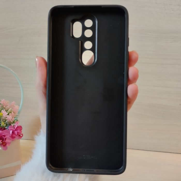 Чохол на xiaomi redmi Note 8 pro силіконова жіноча накладка блискуча Diamond shine чорний - Зображення 9