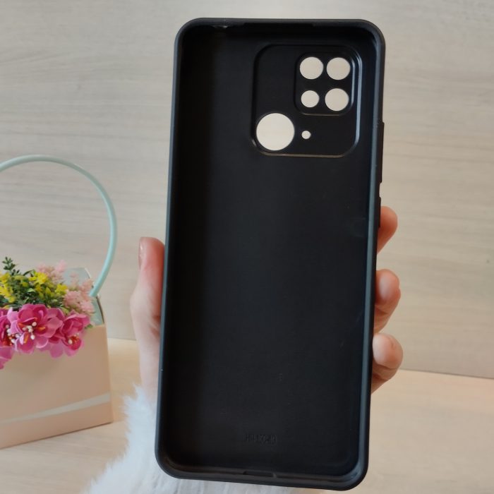 Чохол на xiaomi redmi 10c силіконова накладка блискуча Diamond чорний - Зображення 8