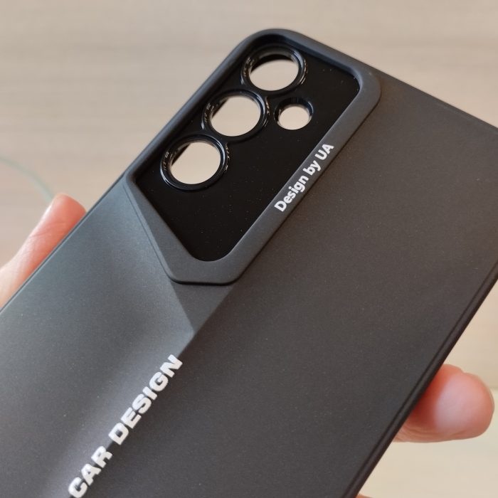 Чехол на Samsung a35 силиконовий однотонный бампер Sports Car Design (черный) - Зображення 9