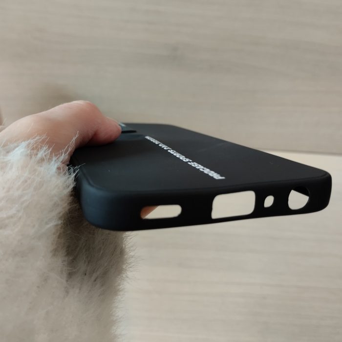 Чохол на Samsung a25 / a24 силіконовий однотонний бампер Sports Car Design (чорний) - Зображення 10