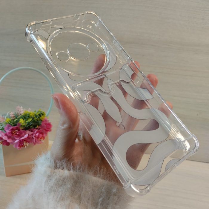 Чохол для xiaomi redmi A3 силіконовий жіночий з кишенею під картки та малюнком змеи - Зображення 10