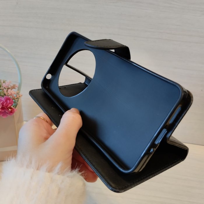 Чохол для xiaomi redmi A3 книжка підставка з хлястиком і візитницею Business Leather червоний - Зображення 7