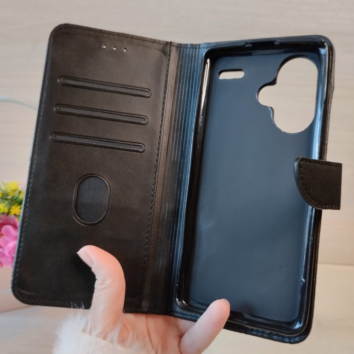 Чохол на xiaomi redmi Note 13 pro plus 5g книжка підставка з хлястиком і візитницею Luxury (синій) - Зображення 10