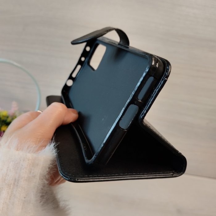 Чохол для xiaomi redmi Note 12 pro 4g книжка підставка з хлястиком і візитницею Business Leather - Зображення 6